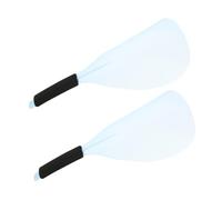 VICASKY Bouclier Protecteur Cheveux Protection Éclaboussures et Vue Dégagée 2pcs en Plastique Bleu pour Salons de Coiffure et Professionnels de Beauté