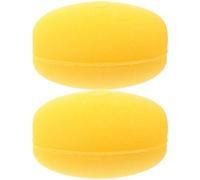 VICASKY Bouée Flottante Pêche en Eva Jaune, Haute Densité, Résistante à l'usure, Portable, 2 Pièces, pour Kayak et Bateau en Activités de Pêche