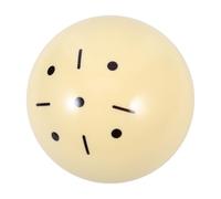VICASKY Boule de Billard pour Entraînement et Pratique Beige en Résine Surface Lisse et Haute Précision sur Table de Billard