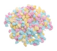 VICASKY Boules de Coton Colorées pour Garçon Fille Boules Douces pour Nettoyage Visage Démaquillage et Soins Petite Tons Rose Jaune Bleu Usage Maison et Salon de Beauté