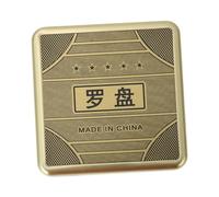 VICASKY Boussole Feng Shui Alliage Compacte avec Couvercle Rabattable Précision Un Étanche pour Camping et Survie Plein Ancien Chinois