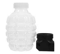 VICASKY Bouteille de Perles Rechargeable en Plastique Forme Ananas Transparente Flacon D’Échantillonnage Petit Format Compatible Lanceur de Billes Bouteille de Stockage sous-Emballage