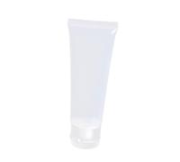 VICASKY Bouteille de Voyage Rechargeable avec Bouchon à Vis Tube Souple Étanche pour Lotion Corps Gel Shampooing Flacon Transparent Portable et Distributeur Cosmétique Pratique