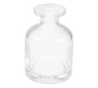 VICASKY Bouteille Vide Verre pour Diffuseur Huiles Essentielles Parfum Ambiance Maison et Voiture Flacon Rechargeable sans Couvercle Design Vintage Robuste et