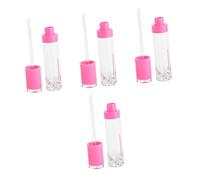 VICASKY Bouteilles De Brillant à Lèvres Vides Lot De 4 8 Ml Petite Taille Plastique Léger Pour Voyage Et Maquillage Quotidien