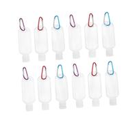 VICASKY Bouteilles De Voyage Rechargeables 50 Ml Lot De 10 Crochet Pour Nettoyant Visage Lotion Tonique Valise Paquet à Dos