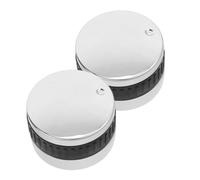 VICASKY Boutons de 2 Pièces Accessoires Universels pour à Gaz Remplacements de Bouton de Brûleur Manipulation Confortable Compatible avec Divers Brûleurs