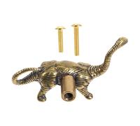 VICASKY Boutons de Meuble Dorés en Laiton Poignée de Commode Dinosaure Solide et Polyvalente pour Chambre D'garçon et Filles et Bibliothèque