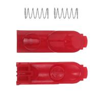 VICASKY Boutons de Remplacement pour Tête D'aspirateur, Lot de 2 Pièces en Plastique Solide, Bouton-poussoir de Déverrouillage pour Buse et Tube de Baguette, Compatibles V10 V11,