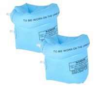 VICASKY Brassards Natation Gonflables Adultes avec Double Chambre Étanche Anneaux Flottants Confortables et Sécurisés pour Piscine et Apprentissage Natation Bleu