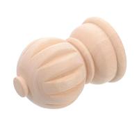 VICASKY Broche balustre en bois non traité - Poteaux d'escalier décoratifs en forme de citrouille, colonnes de main courante pour le bricolage, les meubles d'artisanat, le travail du bois et la