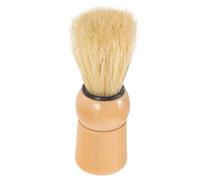 VICASKY Brosse à Barbe en Bois Poils de Sanglier Naturel pour Hommes Entretien Barbe Salon Coiffure Mousse Rasage