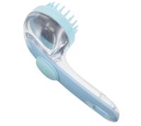 VICASKY brosse à shampoing, éponge à cheveux de avec réservoir à shampoing, poignée allongée, portable, exfoliating pour travel