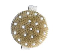 VICASKY Brosse de Bain Exfoliante Ronde pour Massage Corporel Brosse Sèche Unisexe Nodules Stimulateurs pour Tonus Gonflement