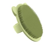 VICASKY Brosse De Bain Silicone Pour Garçon Fille Et Adulte Brosse De Massage Shampoing Exfoliation Et Nettoyage Couleur Matcha