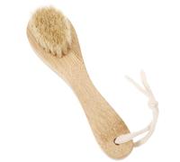 VICASKY Brosse De Nettoyage Poils De Sanglier Pour Exfoliation Et Massage Peau Outil De Soins Peau Pour Nettoyage Circulation Améliorée