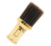 VICASKY Brosse De Nettoyage Pour Cheveux Dorée 1 Pièce Plumeau Cou Brosse à Cheveux Cassés Fournitures De Barbier Pour Salons De Coiffure Nettoyage Facile Classique