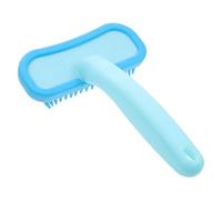 VICASKY Brosse de Toilettage pour Lapins et Petits Animaux, Silicone Souple Bleu Ciel, Petite Taille, Brosse de Massage et Bain pour Éliminer les Poils Morts et Favoriser la Santé Peau