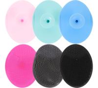 VICASKY Brosse Faciale Silicone Exfoliante pour Visage et Corps 6pcs Brosses de Nettoyage Douces pour Peau Sensible pour Massage et Nettoyage Quotidien