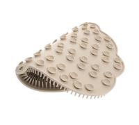 VICASKY Brosse pour Dos avec Ventouses Masseur Dos Mains Tapis de Massage Antidérapant Silicone Souple Accessoire Mural Spa Santé