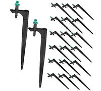 VICASKY Buse d'Arrosage Réglable pour Jardin 20Pcs Système de Brumisation pour Plantes Irrigation Automatique 180° Facile à Installer Goutteur Solide et Stable