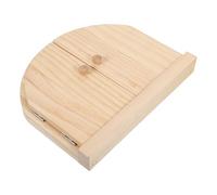 VICASKY Cache-Prises en Bois Massif Double Porte Style Porte de Fée Plaque Murale Décorative et Protectrice Anti-Poussière Compatible Chambre Garçon et Filles Sécurité Électrique Bébé