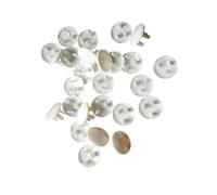 VICASKY Caches de Prises Électriques Protection Sécurité Lot de 10 en Abs Blanc Réduit le Risque de Choc Électrique pour Garçon et Filles Maison Prises Murales