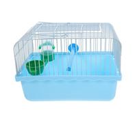 VICASKY Cage De Transport pour Oiseaux Cage De Voyage Portable avec Perchoir Boîte à Nourriture Abreuvoir pour Perroquets Et Petits Oiseaux