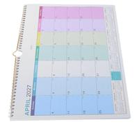 VICASKY Calendrier Mural Suspendu 2026-2027, 18 Mois, Reliure Spirale | Grand Format, Pages Mensuelles avec Notes, Jours Fériés Internationaux Marqués, pour École et Maison