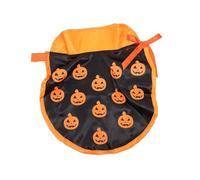 VICASKY Cape Décorative Citrouille pour Chien et Chat Déguisement Halloween Accessoire pour Cosplay
