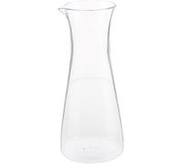 VICASKY Carafe à Vin Transparente en Acrylique 550 Ml, Petite Taille pour Service de Vin Rouge et Boissons, Carafe de Fête et Dîner Polyvalente, Ustensile de Service pour Mariages
