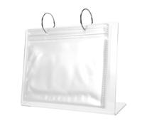 VICASKY Carnet de rangement pour ongles - Affichage des couleurs des ongles - Cartes à échantillons de couleurs - Album de rangement pour autocollants - Support pour vernis à ongles - Porte-cartes de