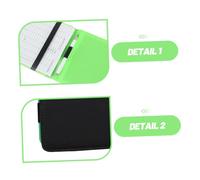 VICASKY Carnet de Score Portable Noir PU Protège Score Extérieur Résistant Sueur et Poussière Accessoire pour Golfeurs Support et Pratique