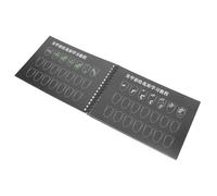VICASKY Carnet D'entraînement pour Nail Art en Papier Portable, Cahier D'exercices pour Ongles, pour Débutants et Professionnels Pratiquant le Dessin Peinture