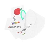 VICASKY Cartes d'apprentissage en anglais pour les cartes flash effaçables pour l'éducation précoce - Jouets éducatifs interactifs pour la maison, l'école et les voyages - Favorise et plaisir