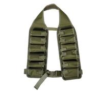 VICASKY Ceinture Porte-Bière Multifonction en Toile Résistante Verte 12 Emplacements pour Canettes Ajustable et Confortable pour Camping Randonnée et Festivals en Plein Air