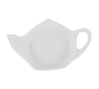 VICASKY Ceramic Tea Bag Holder Teapot Design Practical Tea Bag Tray for Home and Tearoom Organization