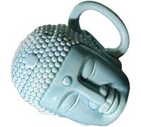 VICASKY Céramique Tasse à Café 450 Ml avec Anse Bouddha | Forme Tête de Bouddha, Boisson Froide Prête, Usage Bureau et Petit Déjeuner, 498g