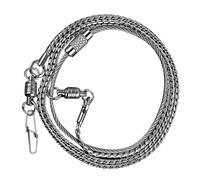 VICASKY Chaine de Pied Oiseau Acier Inoxydable pour Perroquet Fine et Résistante Ankle Chain Anti-départ pour Perruches Calopsittes et Cacatoès