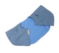 VICASKY Châle D'épaule Bleu en Lin pour Entraînement de Perroquets, Protection Complète et Hygiénique Griffures, Cape Moderne et Pratique pour Oiseaux de Compagnie