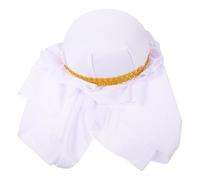 VICASKY Chapeau Arabe pour Se Déguiser, Accessoire de Cosplay Léger et Décoratif, Taille Unique, Ornement pour Fête, Carnaval et Jeu de Rôle, Couvre-chef Pratique pour Adultes, Festival