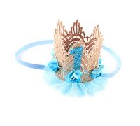 VICASKY Chapeau d'anniversaire pour bébé - Chapeau d'anniversaire pour bébé - Chapeau de fête pour 1er anniversaire - Paillettes - Pour 1er anniversaire - Bonnet de nouveau-né - Princesse - Couronne