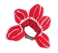 VICASKY Chapeau Halloween pour Petits Animaux Motif Fleur Carnivore Doux et Portable Confortable pour et Chiots Accessoire Mignon pour et Cosplay