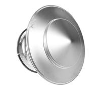 VICASKY Chapeau Pluie Toiture INOX Robuste pour Conduit Cheminée Protection Pluie et Neige avec Drainage Rapide