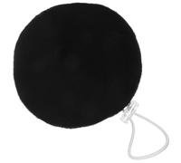 VICASKY Chapeaux pour Chiens de Petite Taille Et de Taille Moyenne, Béret en Laine, Bonnet Français pour Fête, Cosplay, Carnaval, Noël, Accessoire Photo, Noir