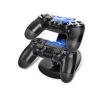 VICASKY Chargeur pour Manette Pro Slim avec Station De Charge Double USB Support De Charge avec Indicateur LED pour Manettes