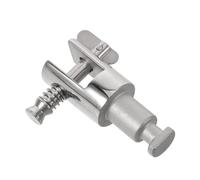 VICASKY Charnière de Toit Bimini à Dégagement Rapide en Acier Inoxydable Argenté, Support Robuste pour Auvent de Bateau Pontoon, pour Navigation en Conditions Marines Difficiles