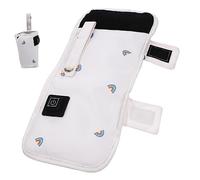 VICASKY Chauffe-biberon Usb Portable Multifonction Pour Bébé, Protection Thermique à 3 Niveaux, Matériau Solide Gris Arc-en-ciel, Adapté à La Maison Voyage, Usage Bébé,