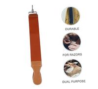 VICASKY Chiffon D'Affûtage Suspendu Sangle De Rasoir De Barbier Stropes Aiguiseur Affûtage Rasoirs Professionnels Strop De Rasoir Sangles D'Affûtage Strop De Barbier Cuir De