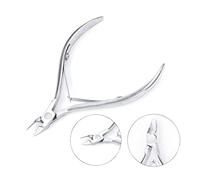 VICASKY Ciseaux à Cuticules Acier Inoxydable Outil de Manucure et Pédicure pour Enlever Peaux Mortes et Ongles Épaissis Design Ergonomique et Durable